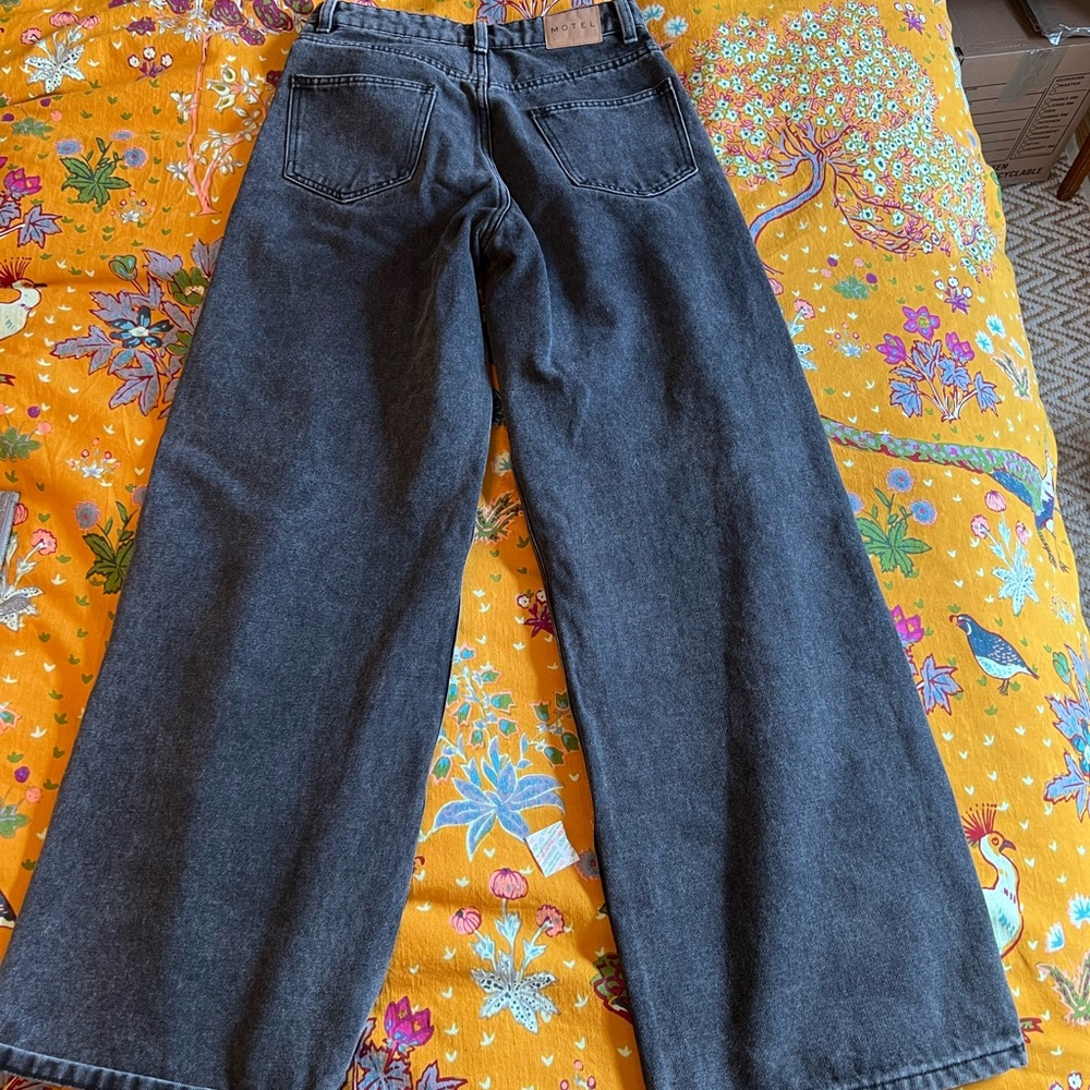 Dark wash denim - wide lags / used only a few times.